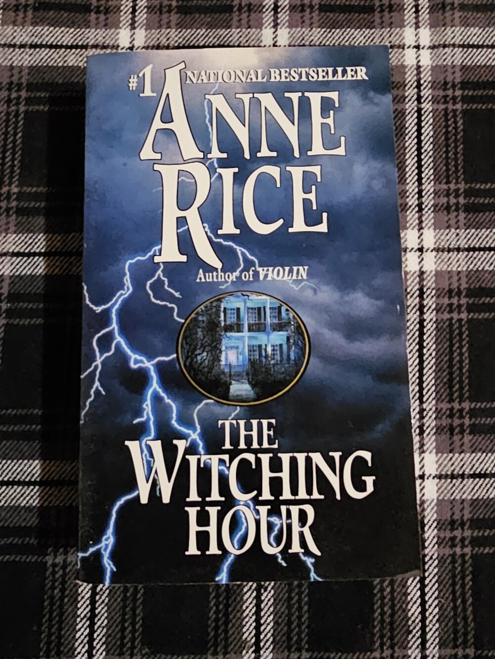 Anne Rice The Witching Hour Paperback Book Supernatural Horror Novel